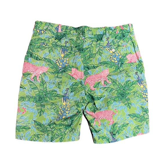 Polo Golf Ralph Lauren men’s tropical jaguar green Bermuda preppy short size 36 - Picture 2 of 11
